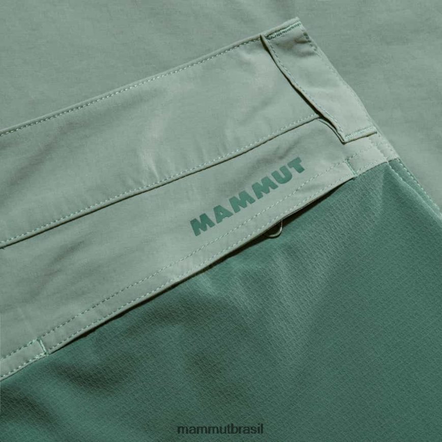 short hibrido zinal mulheres TZF08F834 Mammut roupas jade-jade escuro