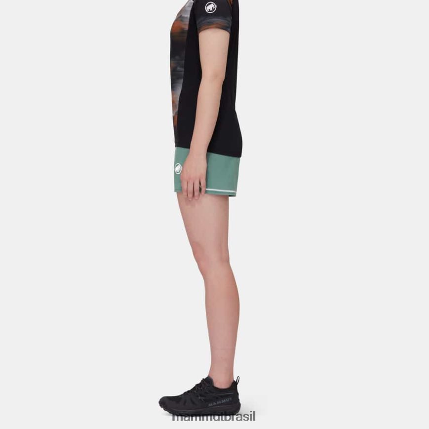 shorts aenergy tr mulheres TZF08F975 Mammut roupas jade-preto escuro