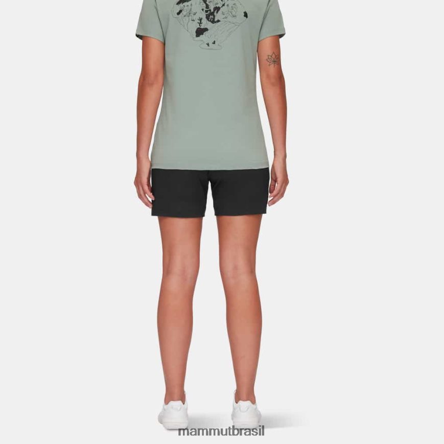 shorts claros massone mulheres TZF08F102 Mammut roupas preto