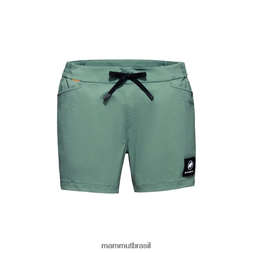 shorts claros massone mulheres TZF08F791 Mammut roupas jade escuro
