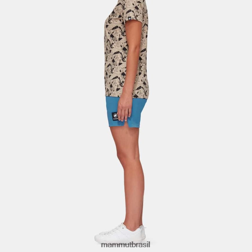 shorts claros massone mulheres TZF08F792 Mammut roupas gelo profundo
