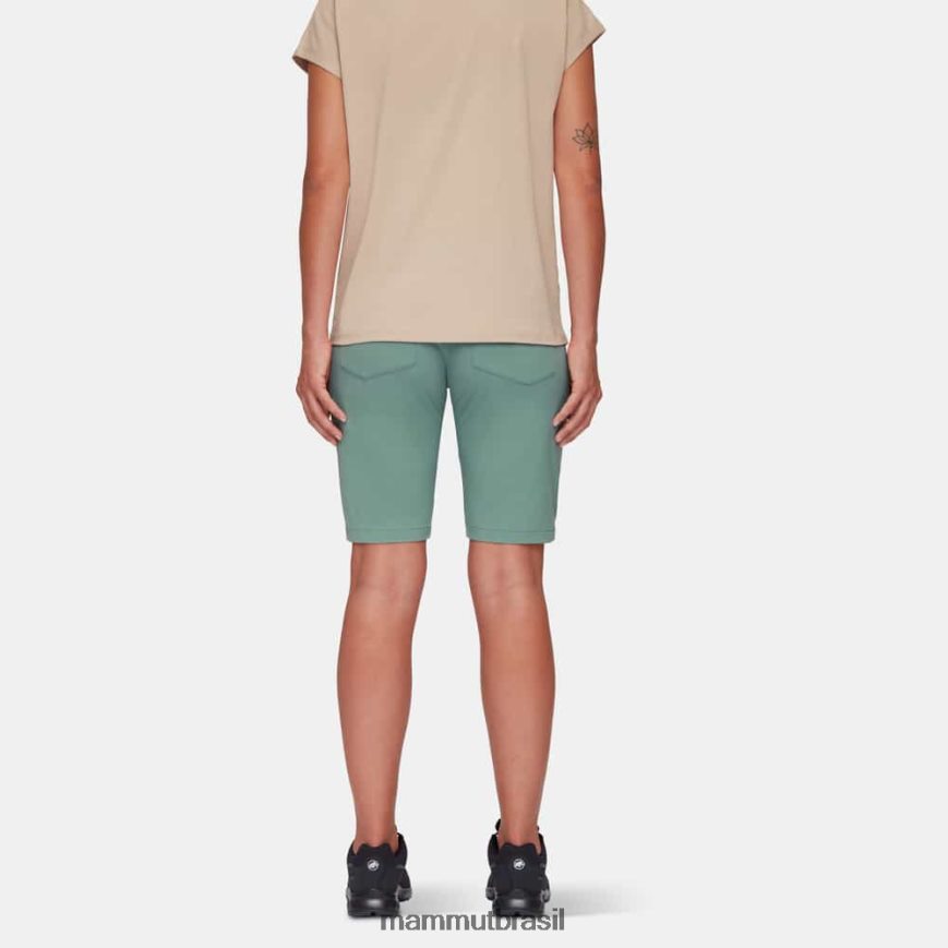 shorts runbold mulheres TZF08F826 Mammut roupas jade escuro
