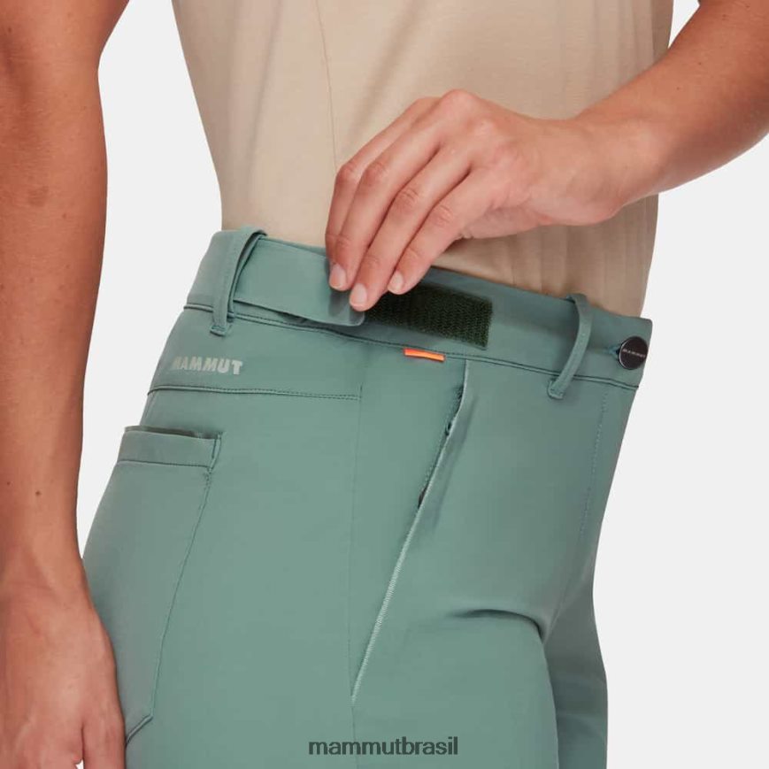 shorts runbold mulheres TZF08F826 Mammut roupas jade escuro