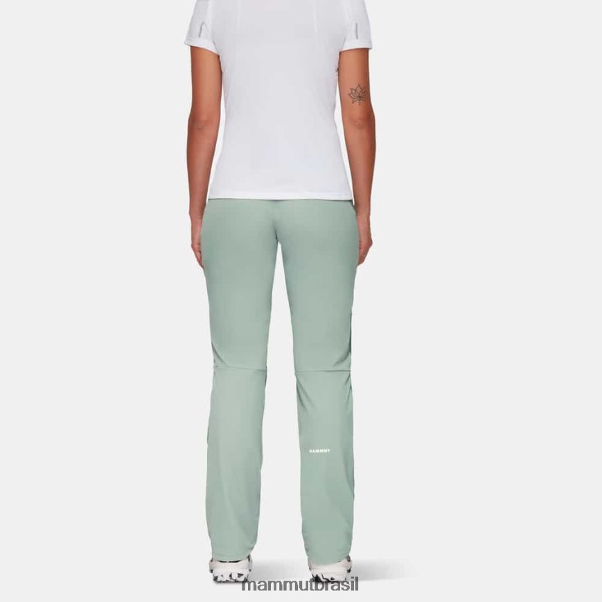 taiss so pants mulheres TZF08F1013 Mammut roupas jade-jade escuro