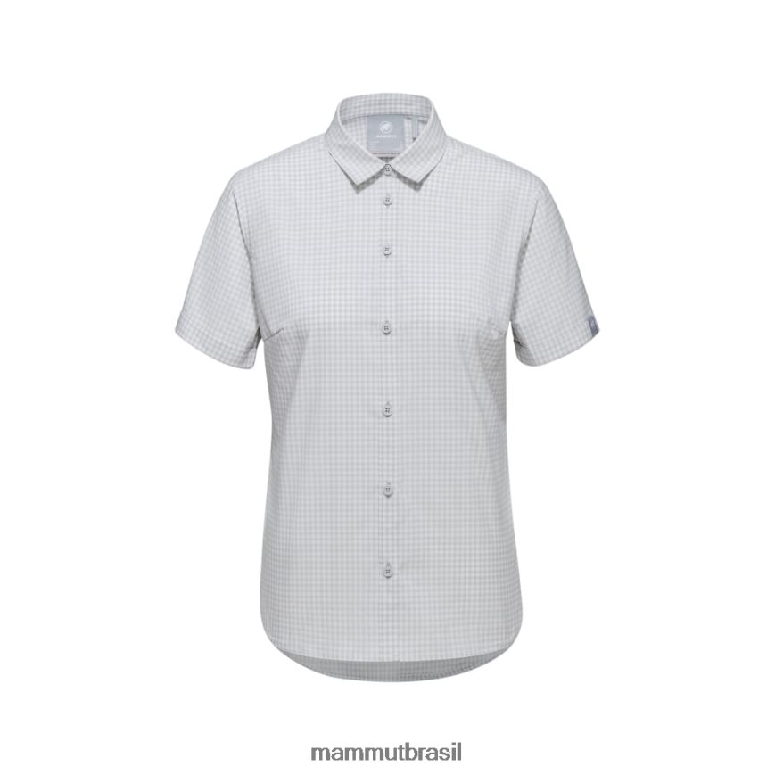 camisa aada mulheres TZF08F797 Mammut roupas branco platina
