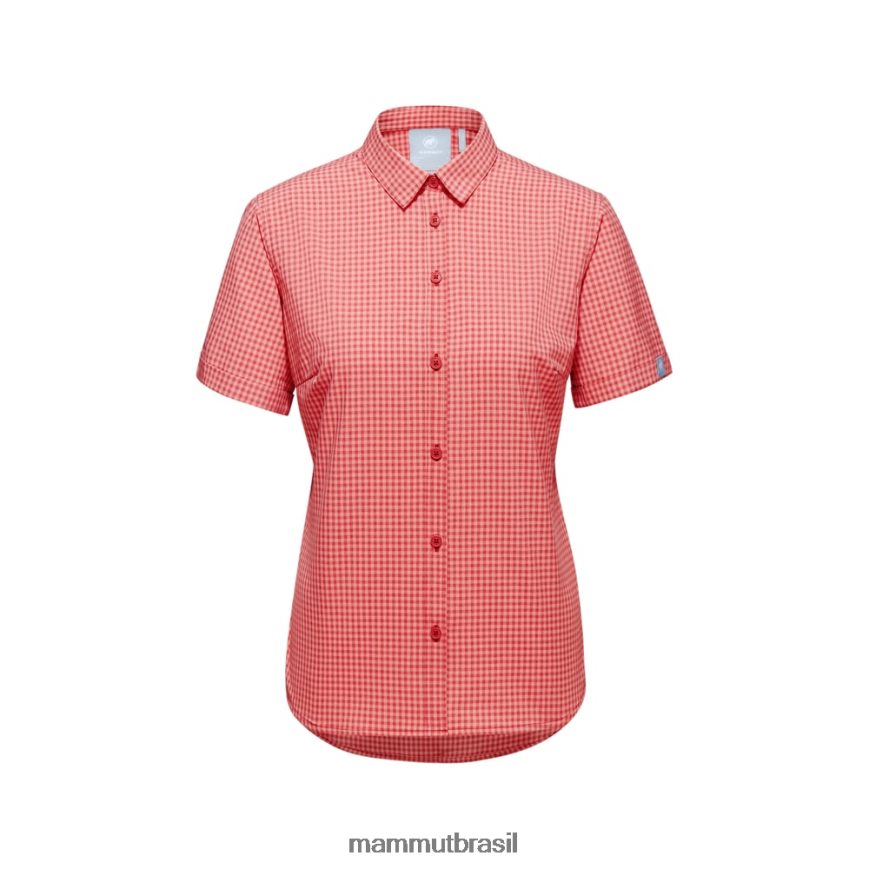 camisa aada mulheres TZF08F798 Mammut roupas terracota-salmão