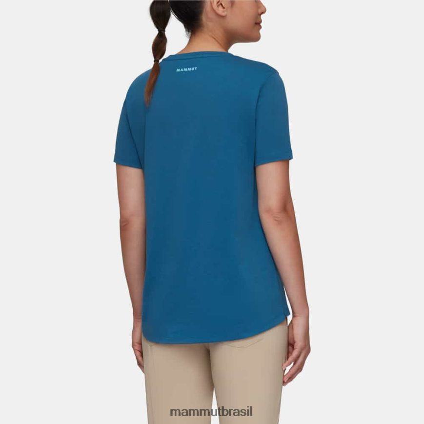 caixa de camiseta núcleo mulheres TZF08F1095 Mammut roupas gelo profundo