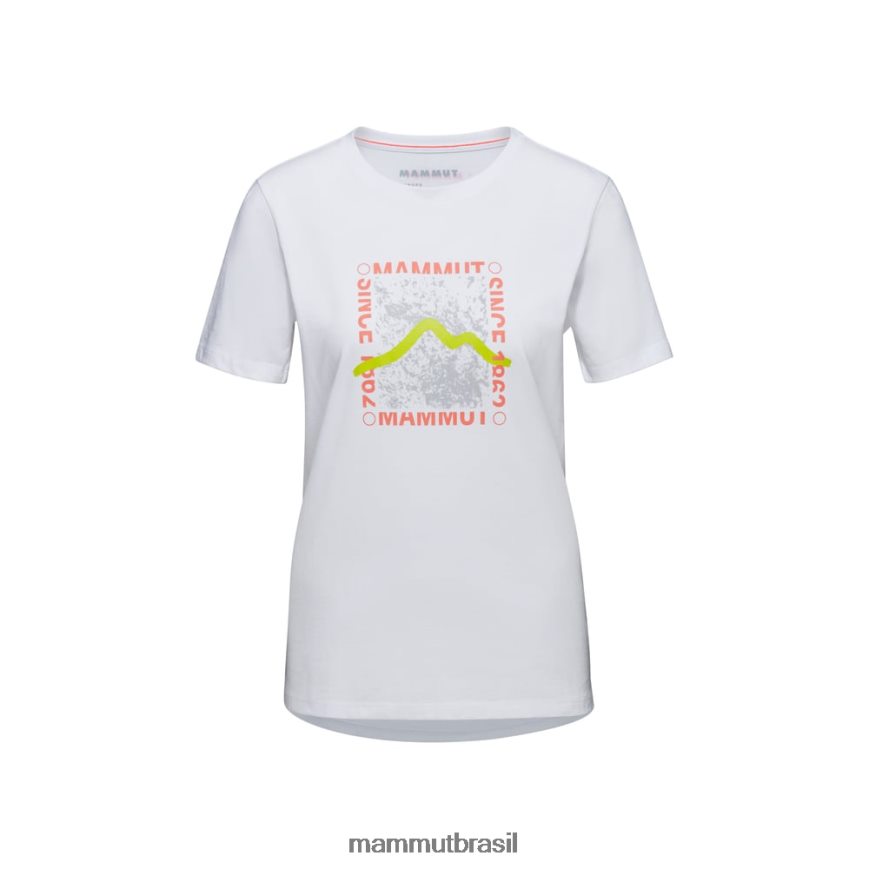 caixa de camiseta núcleo mulheres TZF08F251 Mammut roupas branco