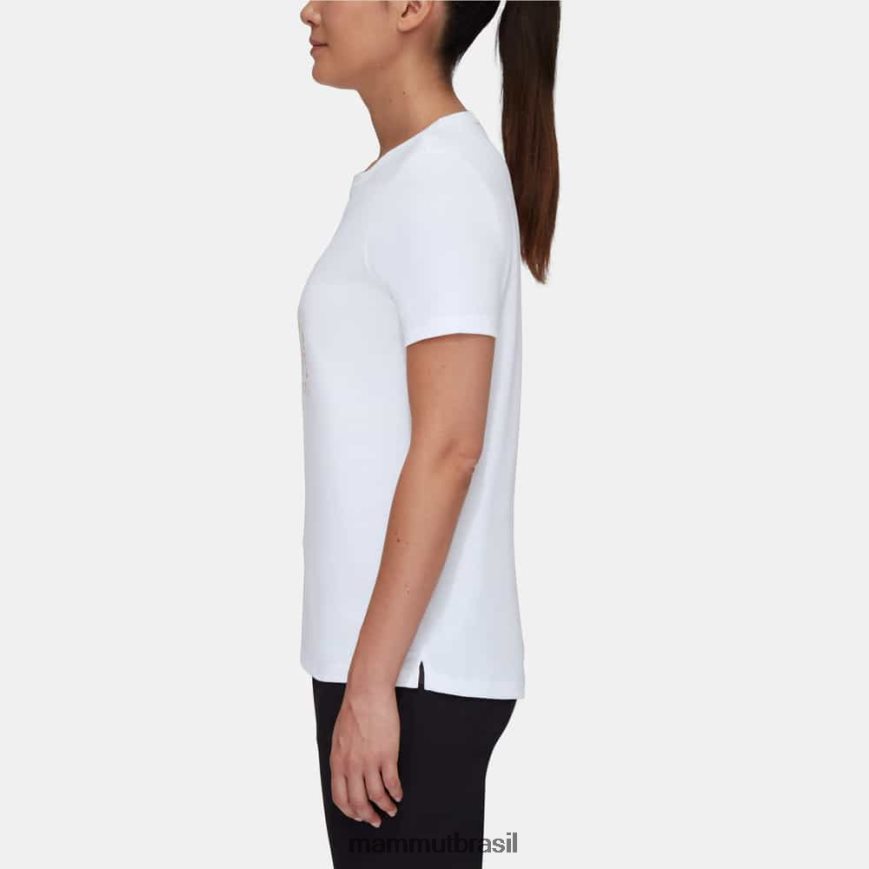 caixa de camiseta núcleo mulheres TZF08F251 Mammut roupas branco