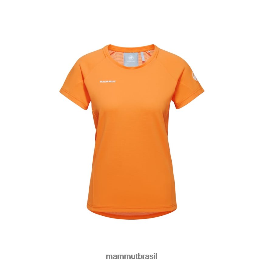 camiseta aegility fl mulheres TZF08F1074 Mammut roupas tangerina
