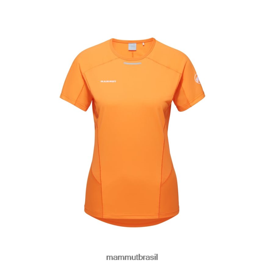 camiseta aenergy fl mulheres TZF08F861 Mammut roupas tangerina