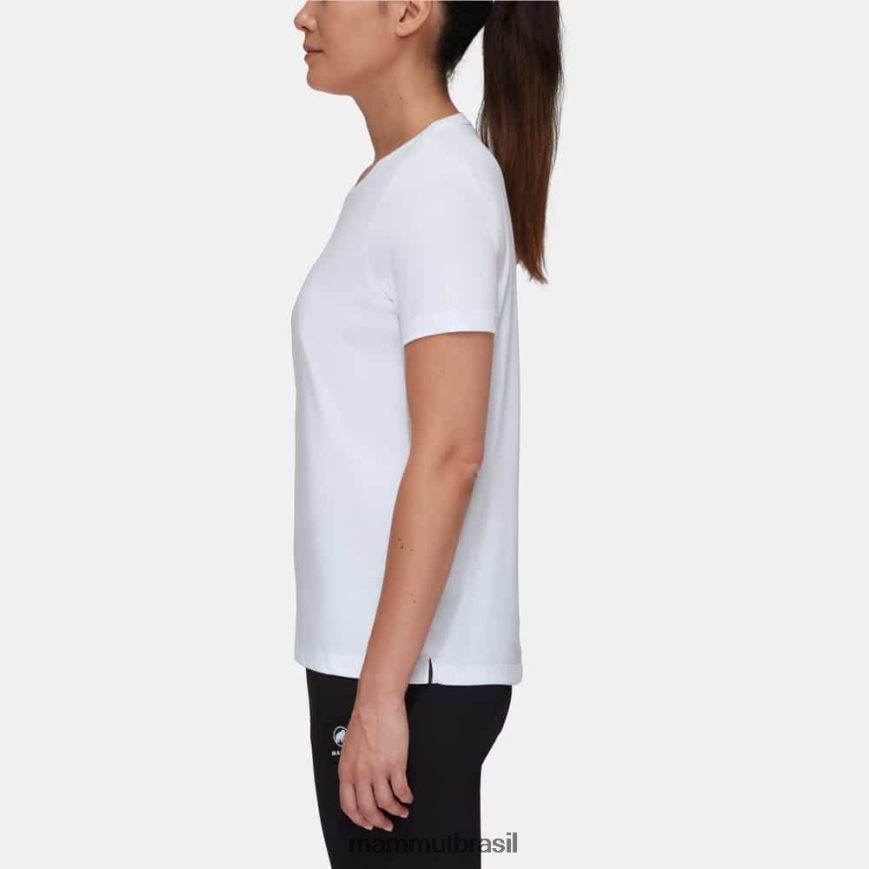 camiseta básica todos os dias mulheres TZF08F1098 Mammut roupas branco