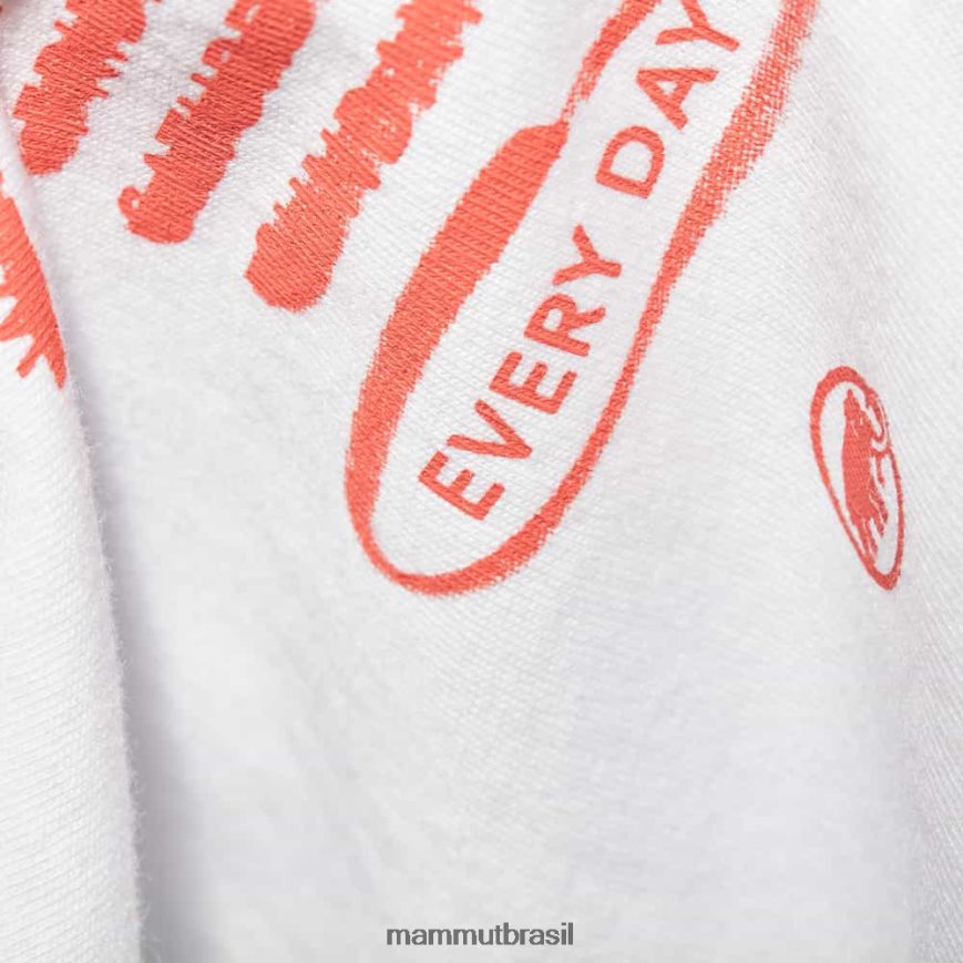 camiseta básica todos os dias mulheres TZF08F1098 Mammut roupas branco