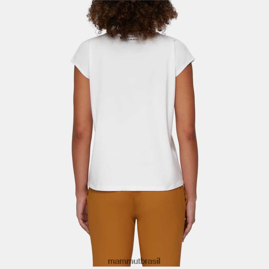 camiseta fora da montanha mulheres TZF08F263 Mammut roupas branco