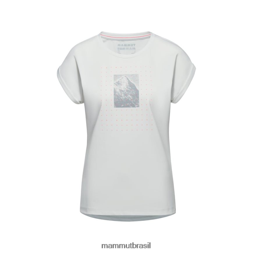 camiseta montanha eiger mulheres TZF08F892 Mammut roupas off white