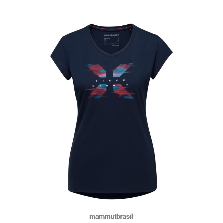 camiseta trovat light fader mulheres TZF08F1089 Mammut roupas noite