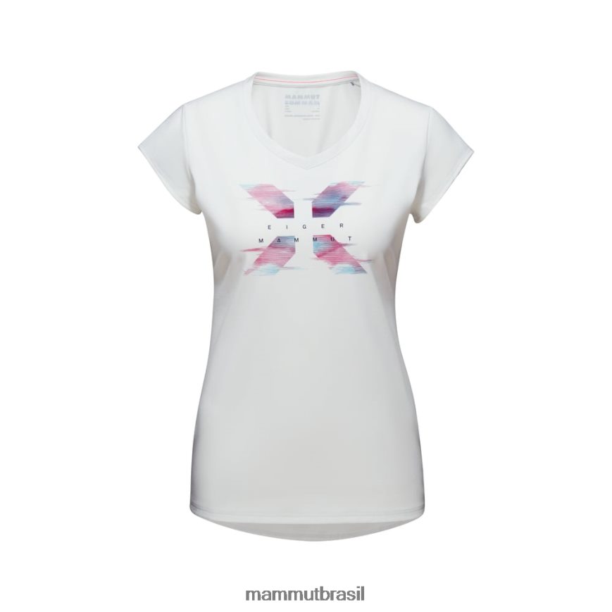 camiseta trovat light fader mulheres TZF08F248 Mammut roupas off white