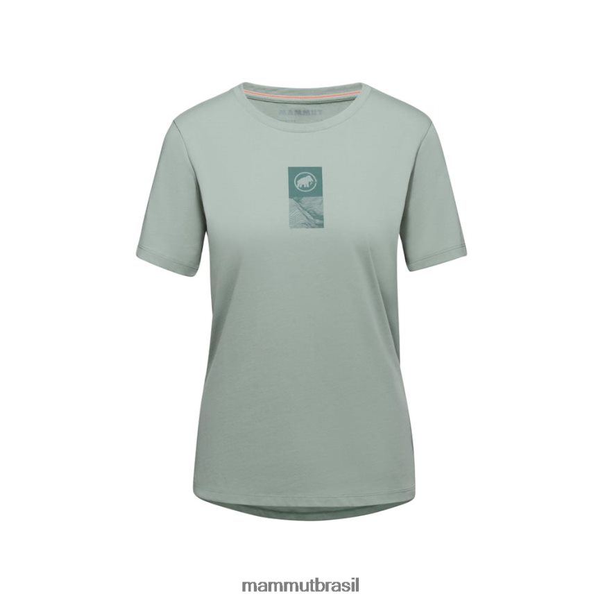 emblema de camiseta principal mulheres TZF08F155 Mammut roupas jade