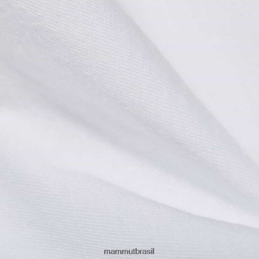 logotipo da camiseta principal mulheres TZF08F1039 Mammut roupas branco