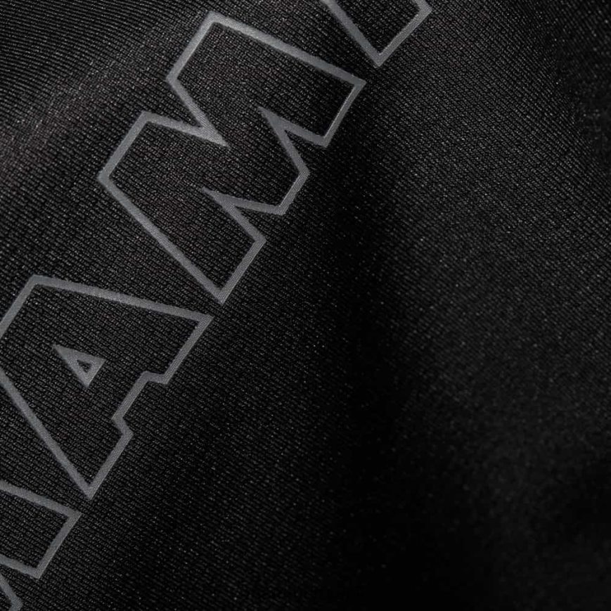 logotipo da camiseta selun fl mulheres TZF08F149 Mammut roupas preto