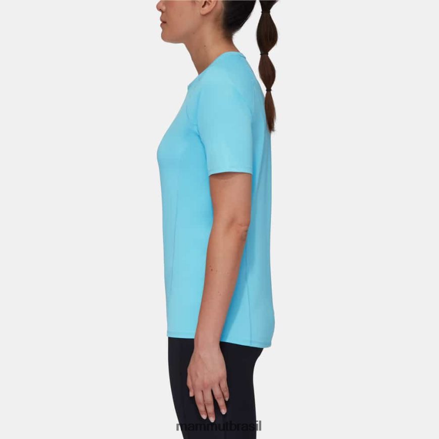 logotipo da camiseta selun fl mulheres TZF08F887 Mammut roupas azul legal