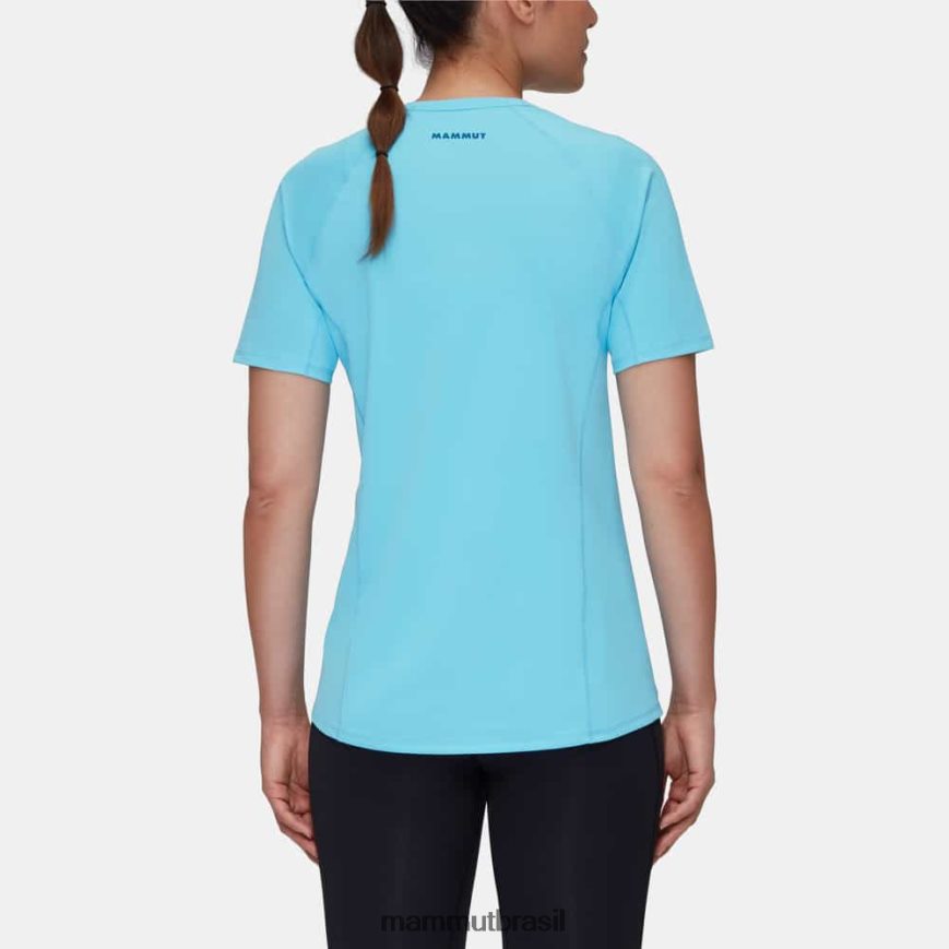 logotipo da camiseta selun fl mulheres TZF08F887 Mammut roupas azul legal