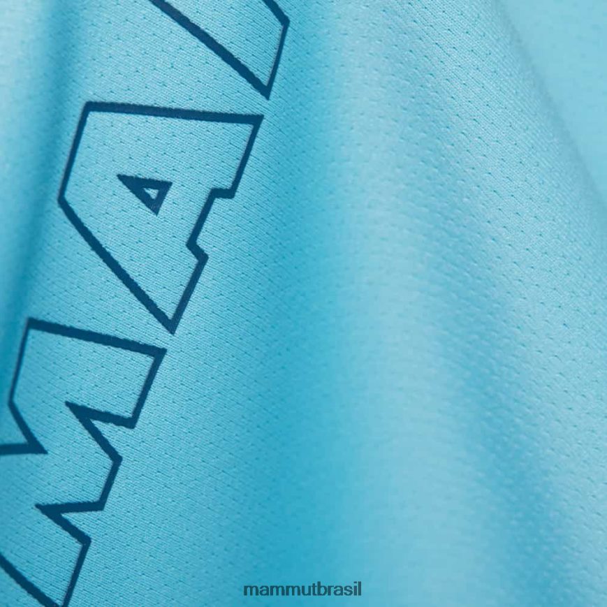 logotipo da camiseta selun fl mulheres TZF08F887 Mammut roupas azul legal