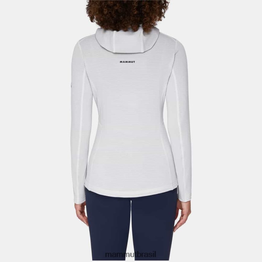 Jaqueta com capuz aenergy light ml mulheres TZF08F930 Mammut roupas estrada branca