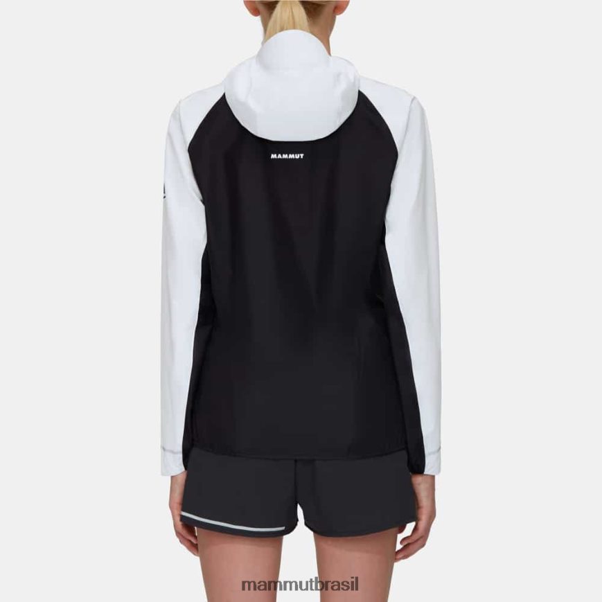 aenergy tr hs jaqueta com capuz mulheres TZF08F30 Mammut roupas Preto branco