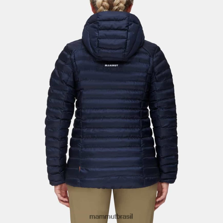 albula em jaqueta com capuz mulheres TZF08F730 Mammut roupas marinho