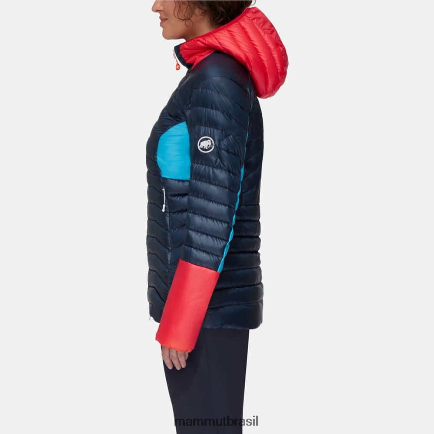 eigerjoch avançado em jaqueta com capuz mulheres TZF08F47 Mammut roupas noite-azaléia