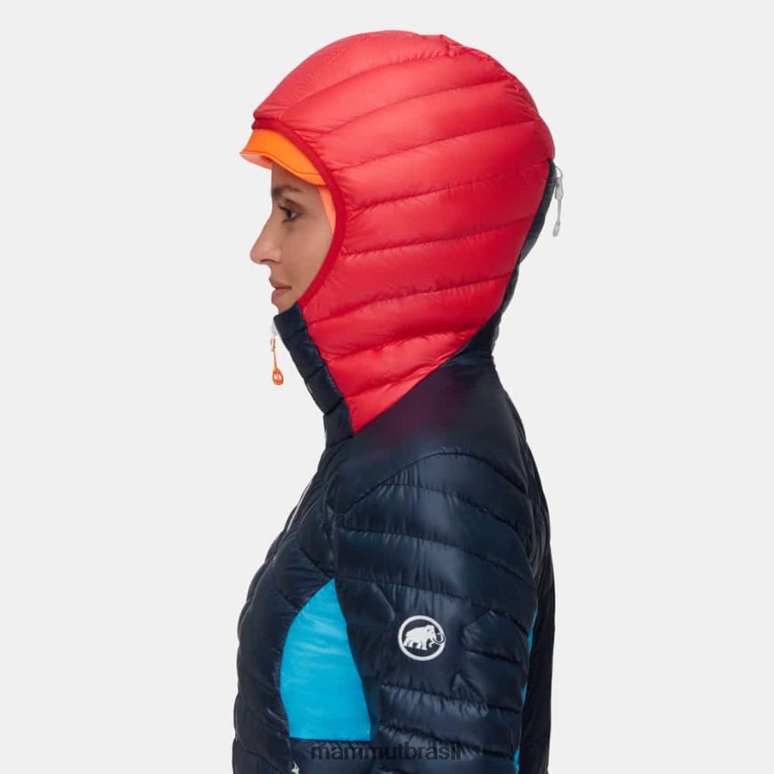 eigerjoch avançado em jaqueta com capuz mulheres TZF08F47 Mammut roupas noite-azaléia