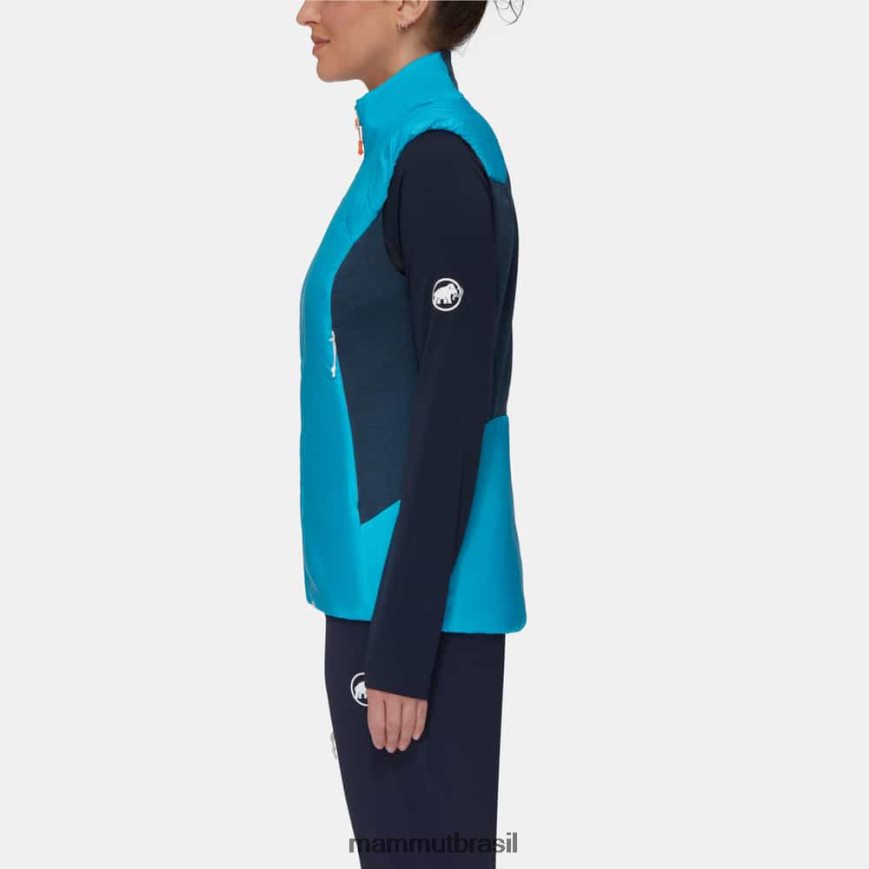 eigerjoch em colete híbrido mulheres TZF08F719 Mammut roupas céu-noite