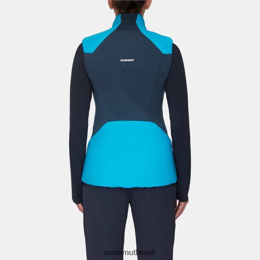 eigerjoch em colete híbrido mulheres TZF08F719 Mammut roupas céu-noite