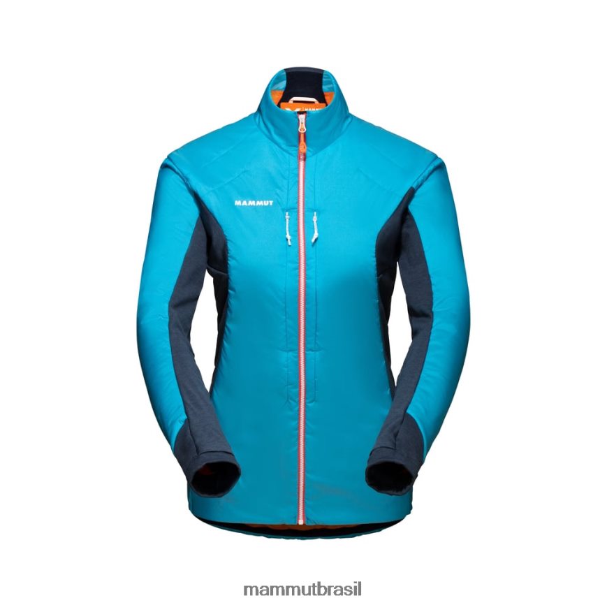 eigerjoch em jaqueta híbrida mulheres TZF08F771 Mammut roupas céu-noite