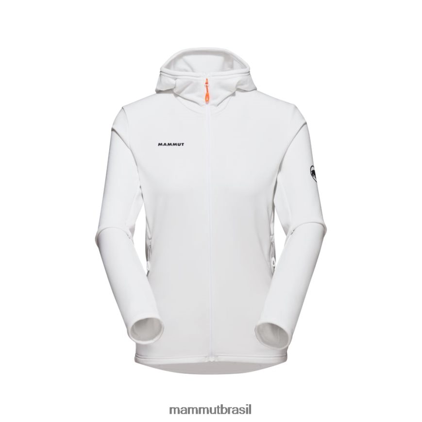 jaqueta com capuz aconcagua light ml mulheres TZF08F159 Mammut roupas branco