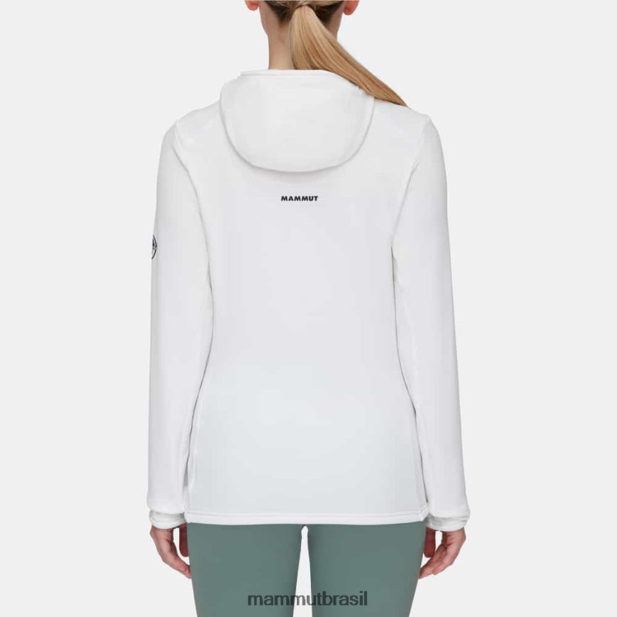 jaqueta com capuz aconcagua light ml mulheres TZF08F159 Mammut roupas branco