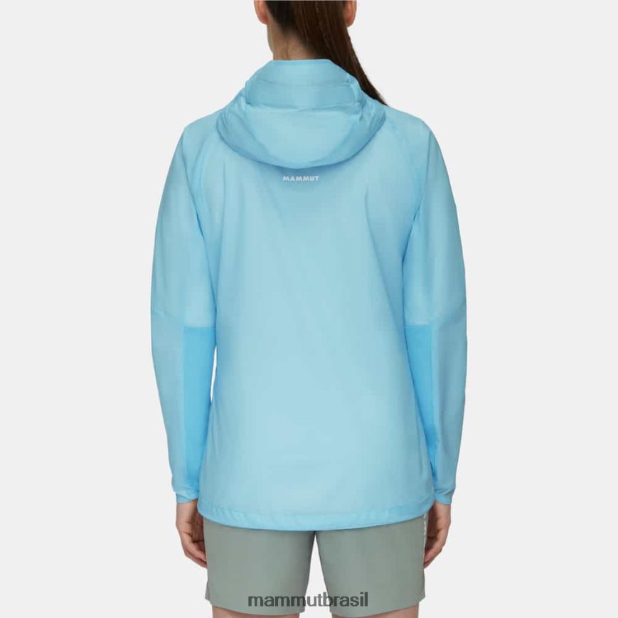 jaqueta com capuz aenergy wb mulheres TZF08F642 Mammut roupas azul legal