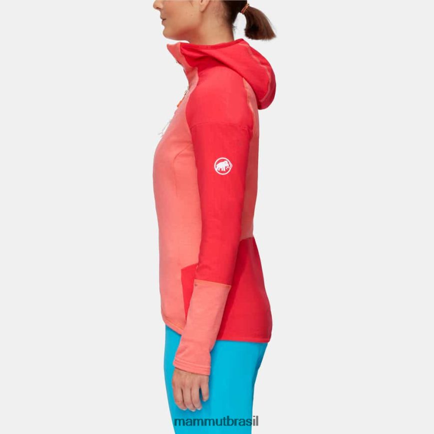 jaqueta com capuz eiswand advanced ml mulheres TZF08F964 Mammut roupas bérberis-azaléia
