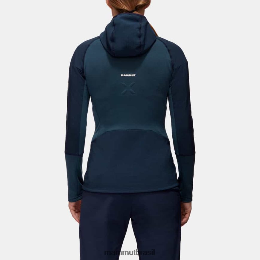 jaqueta com capuz eiswand advanced ml mulheres TZF08F965 Mammut roupas noite