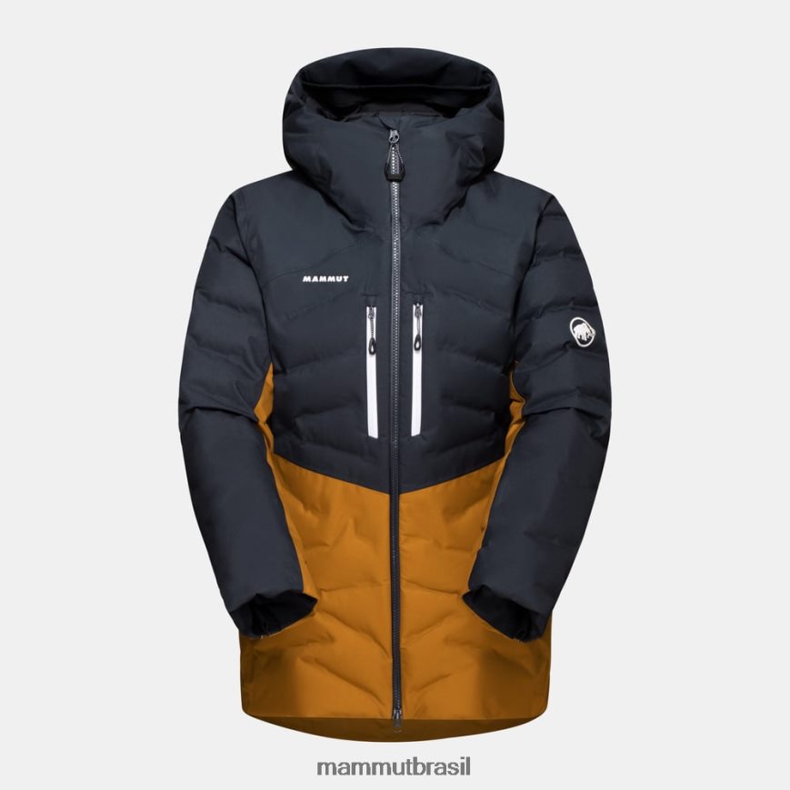 jaqueta com capuz fotics ski hs thermo mulheres TZF08F23 Mammut roupas chita marinha
