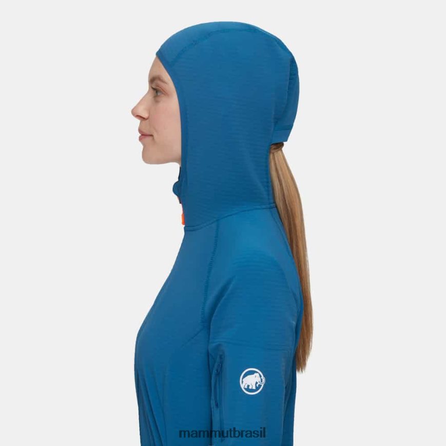 jaqueta com capuz madris light ml mulheres TZF08F833 Mammut roupas gelo profundo