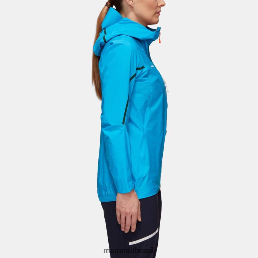 jaqueta com capuz nordwand light hs mulheres TZF08F26 Mammut roupas céu