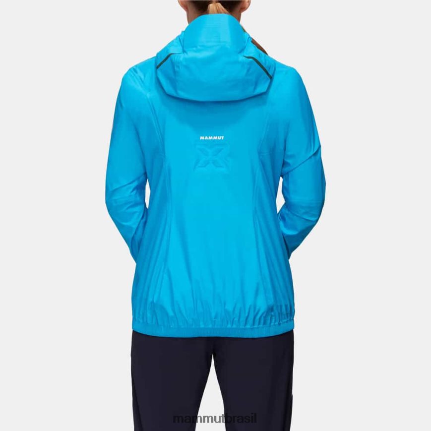 jaqueta com capuz nordwand light hs mulheres TZF08F26 Mammut roupas céu
