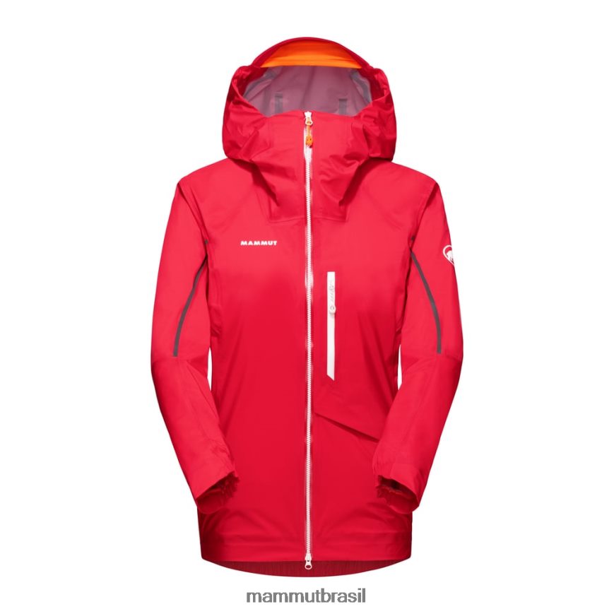jaqueta com capuz nordwand light hs mulheres TZF08F680 Mammut roupas azaleia