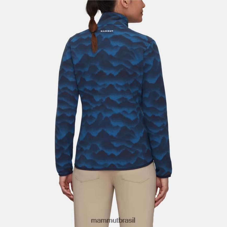 jaqueta innominata light ml mountain mulheres TZF08F914 Mammut roupas gelo marinho profundo