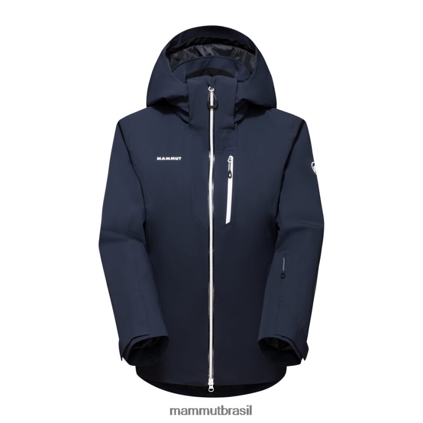 jaqueta térmica stoney hs mulheres TZF08F767 Mammut roupas branco marinho