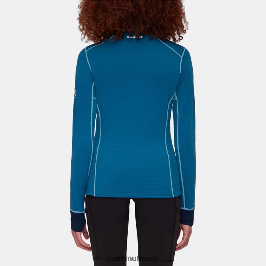 jaqueta taiss light ml mulheres TZF08F992 Mammut roupas azul profundo gelado