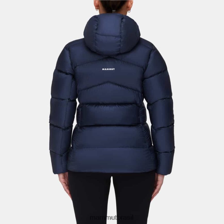 meron em jaqueta com capuz mulheres TZF08F51 Mammut roupas marinho-preto