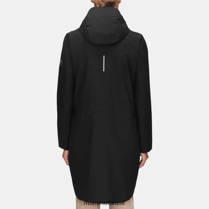 parka com capuz seon pac hs mulheres TZF08F64 Mammut roupas preto